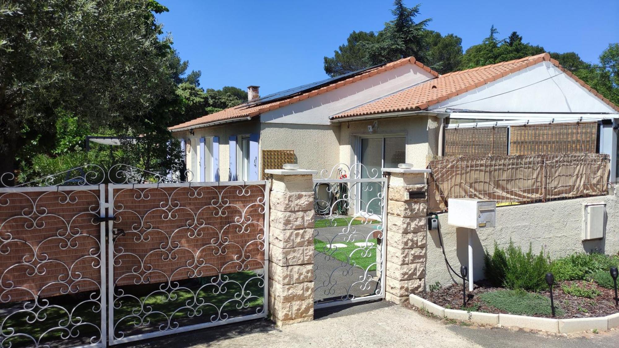 Le Jardin Des Rocailles - Villa 4 Chambres Climatisee Avec Piscine A Deux Pas D'Avignon Villeneuve-lès-Avignon Exterior foto
